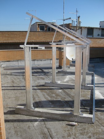 Impianto Fotovoltaico Lucera (FG) - tetto piano